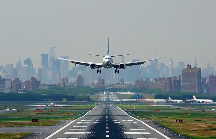 La morte del pilota in volo porta ad un atterraggio di emergenza a New York