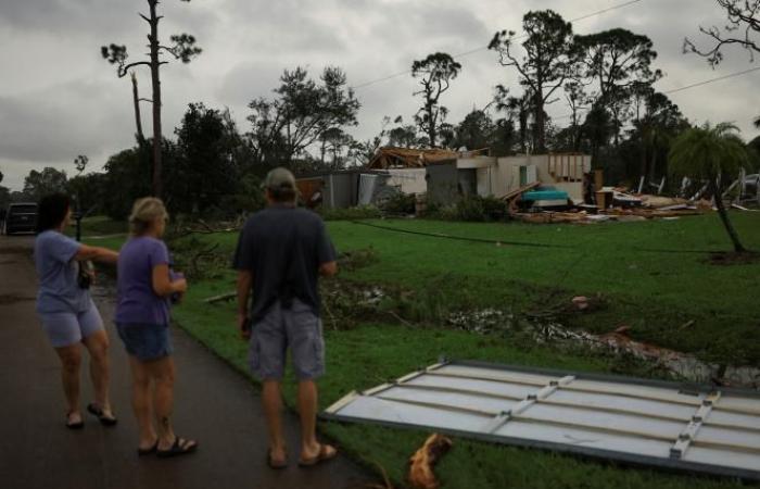 “Ho visto tante tempeste ma questa è stata la peggiore”: la Florida sconvolta dall’uragano Milton (foto)