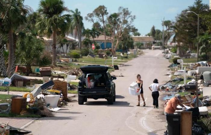 “Ho visto tante tempeste ma questa è stata la peggiore”: la Florida sconvolta dall’uragano Milton (foto)