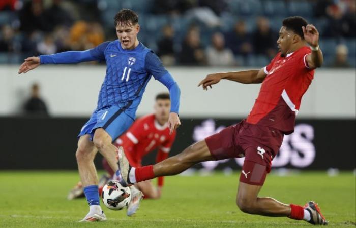 La Svizzera U21 pareggia nel finale contro la Finlandia nelle qualificazioni agli Europei