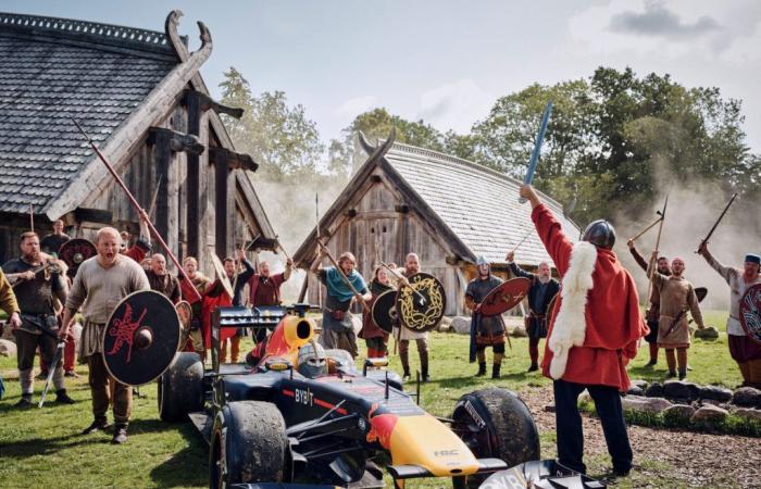 Una Red Bull F1 sulle orme dei Vikings, lo strepitoso video di Coulthard in Scandinavia