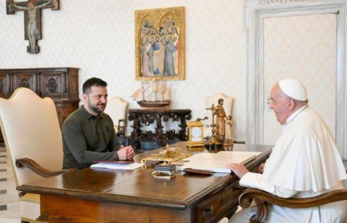 Il presidente ucraino è stato ricevuto per la terza volta in Vaticano