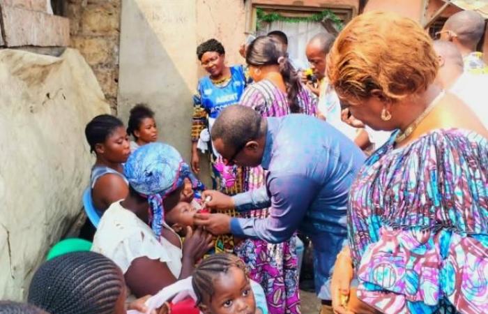 Mai-Ndombe: almeno 457.2000 bambini nel mirino della 4a fase della campagna di vaccinazione antipolio