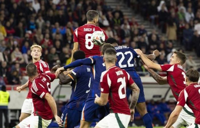 Frustrata a lungo, l’Olanda strappa un pareggio in Ungheria nella Nations League