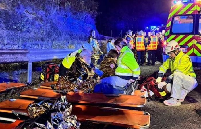 Simulazione di un incidente di un TGV in un tunnel della Drôme: quasi 200 persone mobilitate