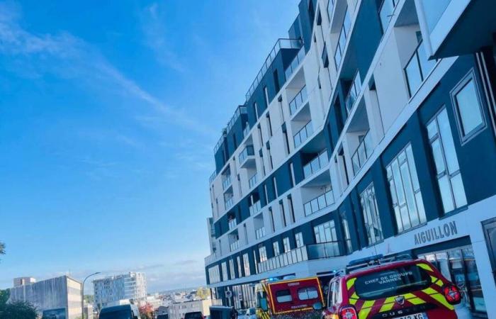 Una sospetta fuga di gas in un edificio in Boulevard de Paix a Vannes