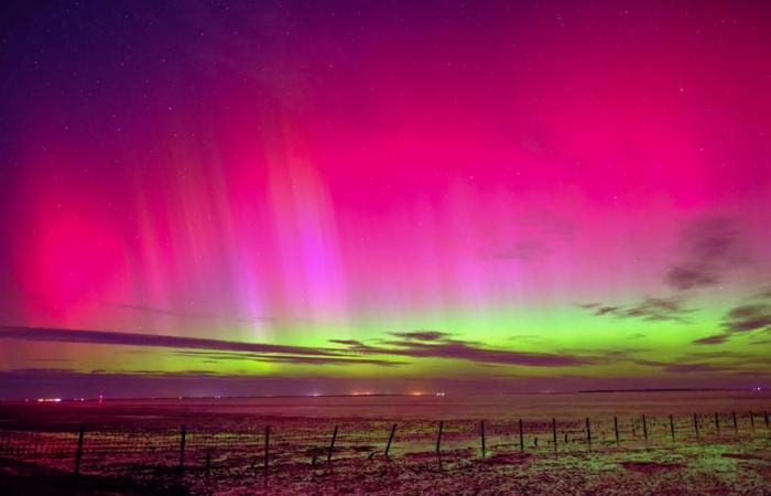 La tempesta solare fa danzare l’aurora boreale sulla Germania