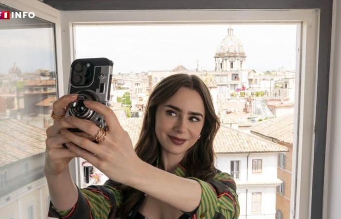 “Emily a Parigi”: Lily Collins ride dell’attacco del sindaco di Roma a Emmanuel Macron