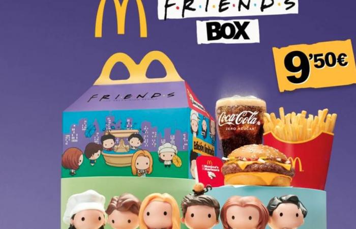 McDonald’s vende Happy Meals «Friends» per adulti