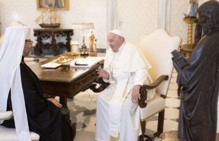 Il presidente ucraino è stato ricevuto per la terza volta in Vaticano