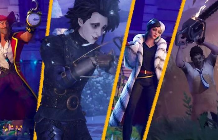 L’aggiornamento di Halloween di Fortnite aggiunge cattivi Disney e motoseghe