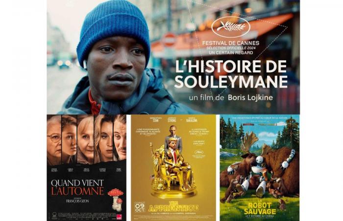 La storia di Souleymane, il montante del Festival di Cannes ma anche The Wild Robot, When Autumn Comes e The Apprentice