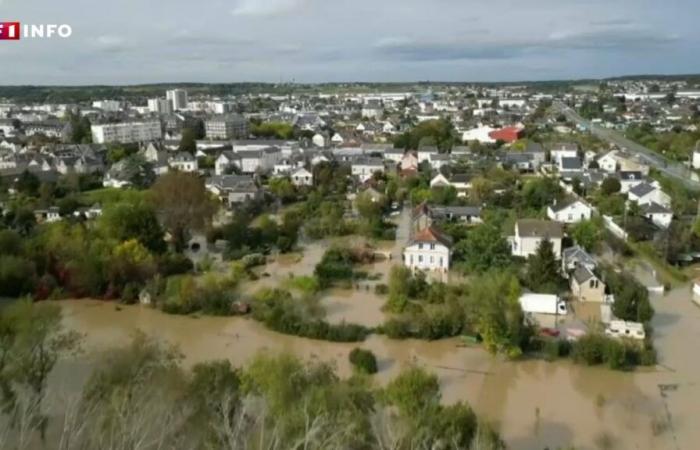 «L’acqua continua a salire»: immagini suggestive dell’alluvione del Loir a Vendôme e Châteaudun