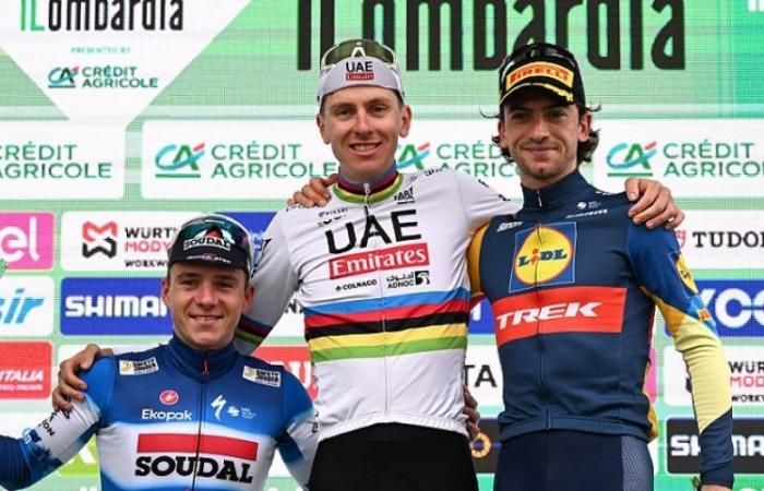 Ciclismo. Giro di Lombardia – Giulio Ciccone: “Un podio con Pogacar ed Evenepoel…”