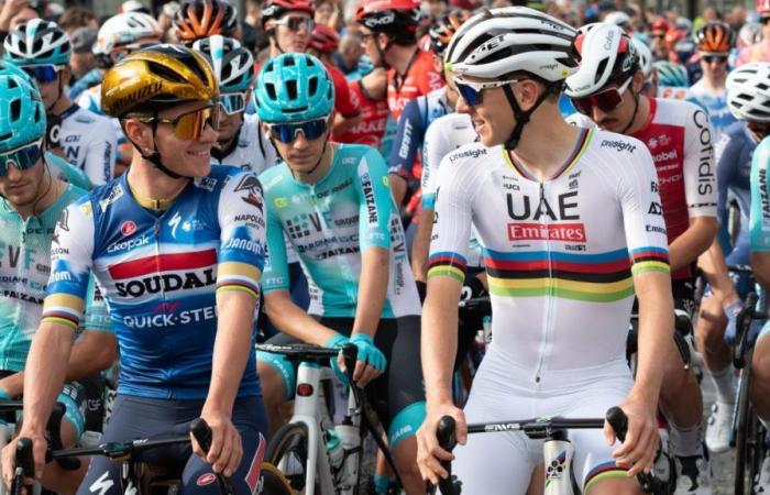 Remco Evenepoel, “il migliore degli altri” al Giro di Lombardia