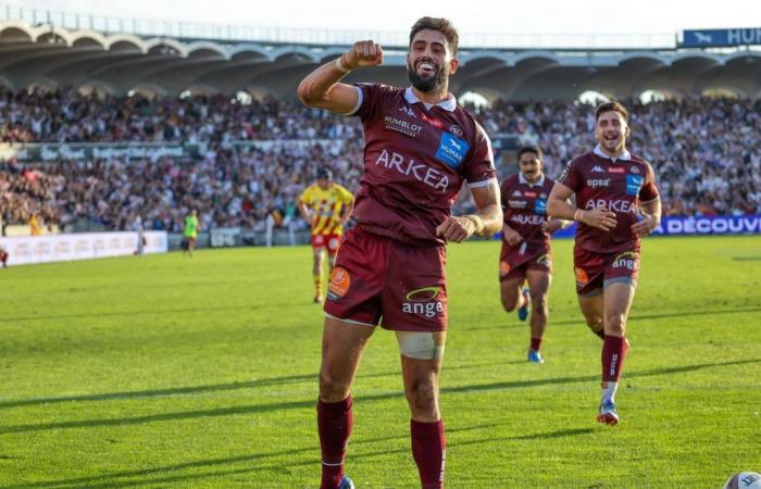 Bègles – Perpignan (66-12): Usap paga la crescente fiducia dell’UBB