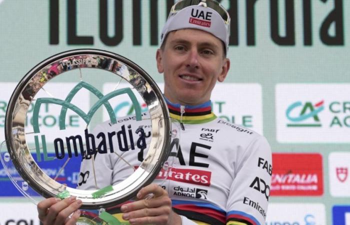 Pogacar vince per la quarta volta il Giro di Lombardia