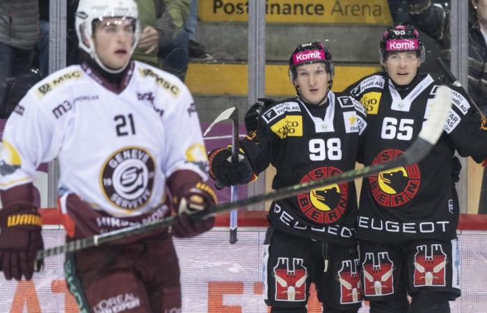 Genève-Servette impotente e battuto 5 a 2 dal CP Berne