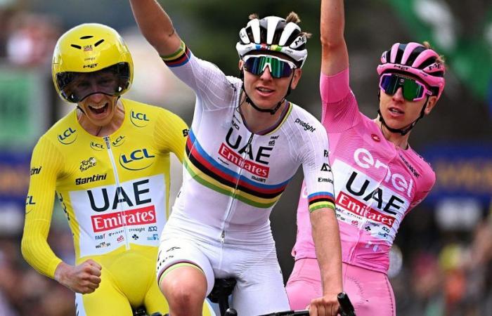 Le 25 vittorie di Tadej Pogacar nel 2024, tra cui Liegi, Giro, Tour de France, Mondiali, Giro di Lombardia…