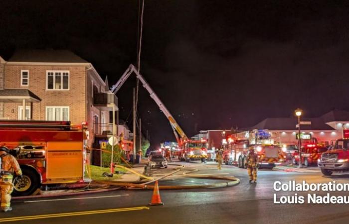 Grave incendio nel settore Vanier del Quebec