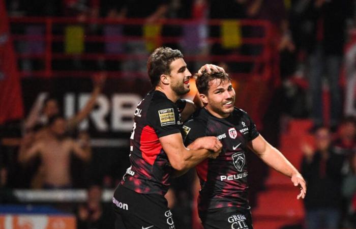 Top 14. Lo Stade Toulousain torna alla vittoria contro il Clermont, grazie alla tripletta di Antoine Dupont