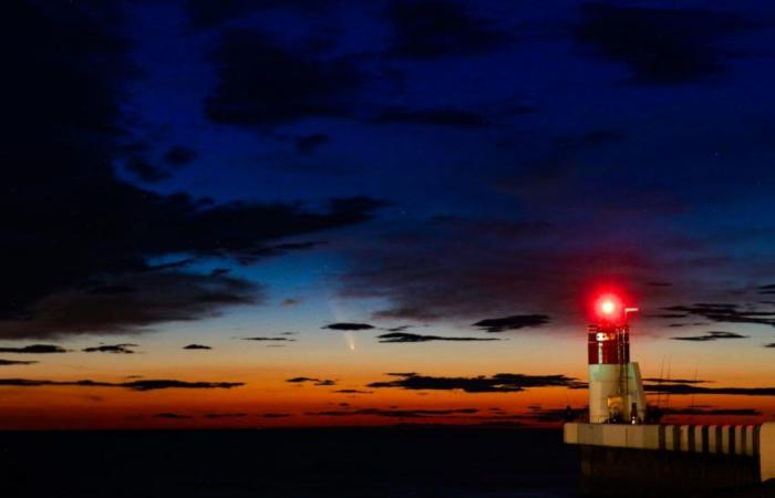 La “cometa del secolo” immortalata nel cielo delle Landes