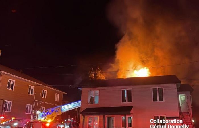 Grave incendio nel settore Vanier del Quebec