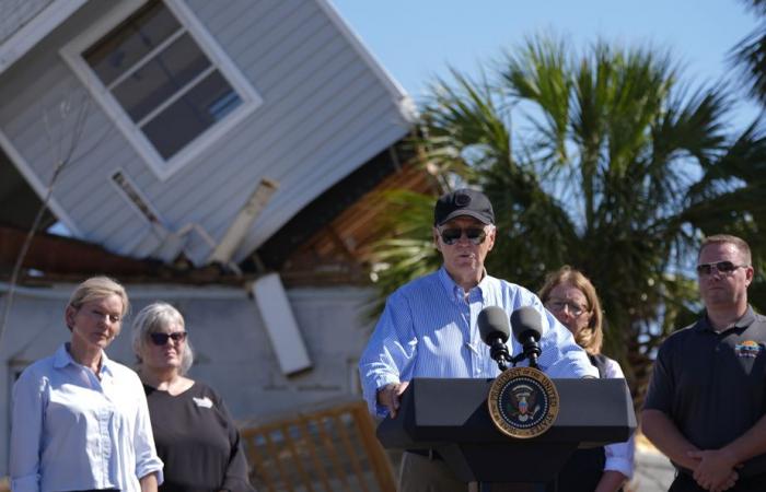 Florida | Biden esamina i danni causati dall’uragano Milton