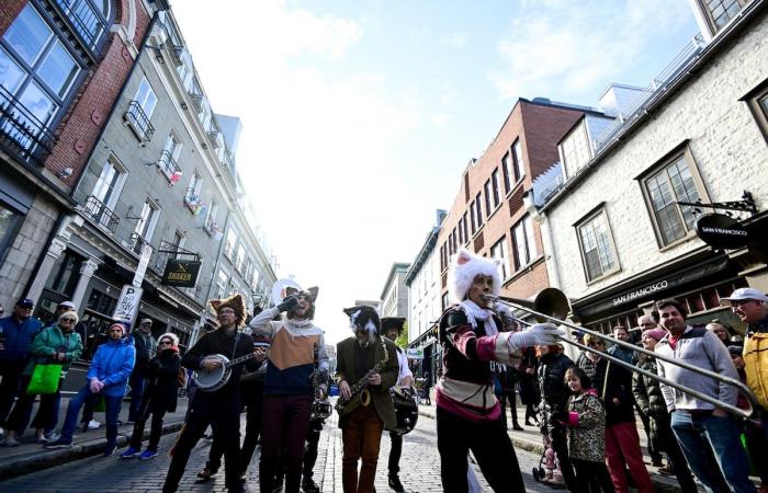 Il vecchio Quebec conquistato dalle arti di strada