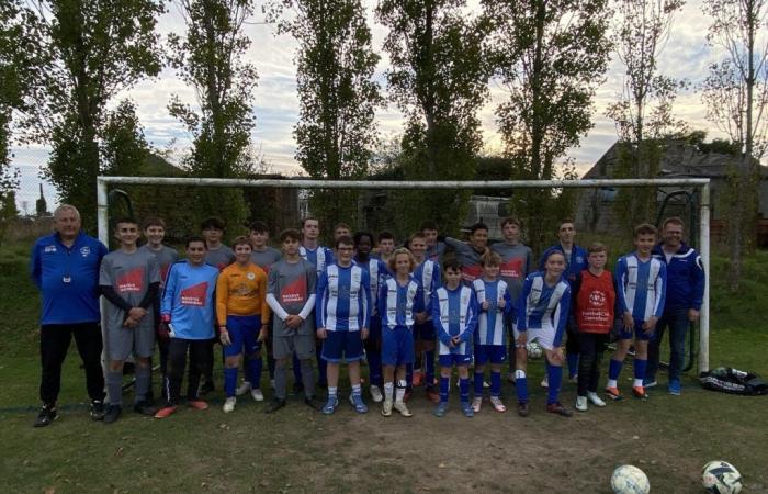 Nel Calvados, storica partita di calcio tra Francia e Germania