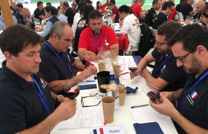 nel Médoc, la squadra francese si è classificata al 28° posto nel Campionato Mondiale di Degustazione di Vini