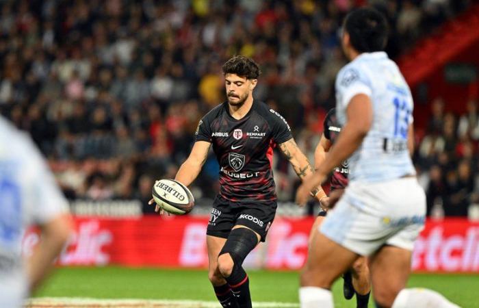 Stade Toulousain-Clermont: preoccupazione per Romain Ntamack, uscito per infortunio e con il volto serio durante la partita delle Top 14 contro l’ASM