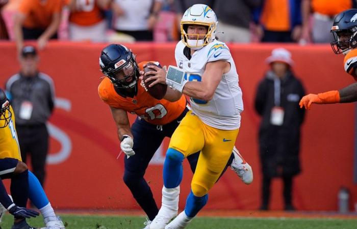 Justin Herbert, le squadre speciali raggiungono il traguardo durante la vittoria dei Chargers sui Broncos a Denver – San Diego Union-Tribune