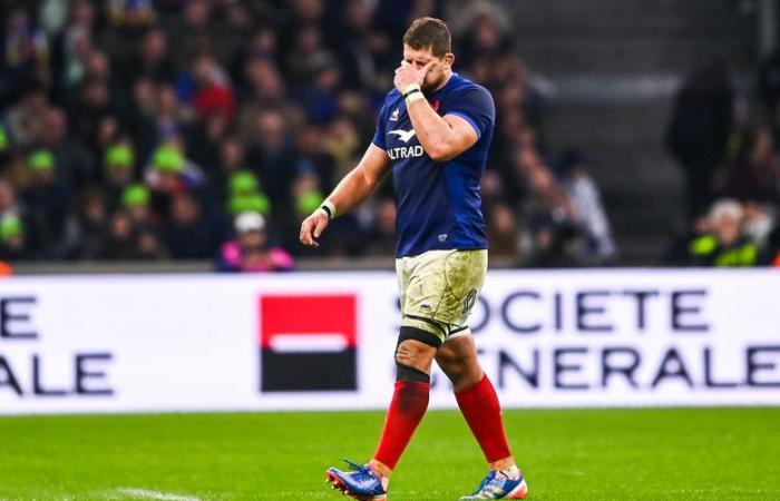 XV di Francia – Bernard Le Roux – Paul Willemse: colpito da numerosi traumi, testa altrove