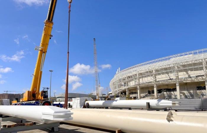 I lavori del Grand Stade de Tangeri sono in fase avanzata