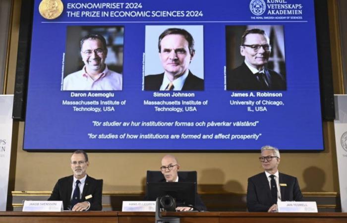 Scienza. Il Premio Nobel per l’Economia assegnato a tre ricercatori per i loro studi sulle istituzioni