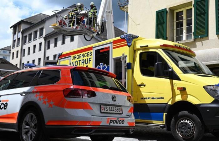 Due morti nell’incendio di un edificio a Visp (VS)