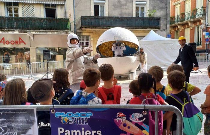 “Pamiers nello spazio” messo in orbita allo stadio Irénée-Cros, tutta la prossima settimana