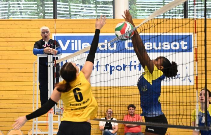 PALLAVOLO: I Séniors du Creusot vincono contro Fontaines lès Dijon, i filels M18 battuti nella Coupe de France