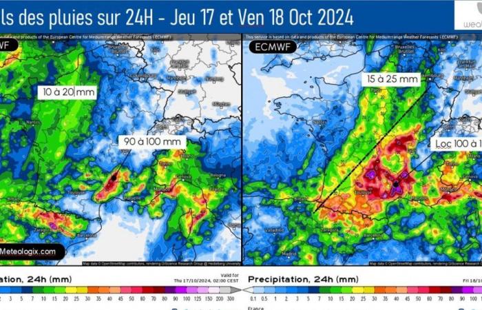 L’ex uragano Leslie provocherà una nuova alluvione in Francia