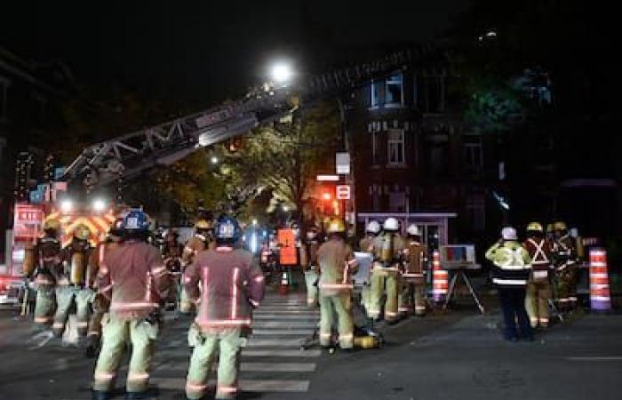 Incendio in una pensione: una ventina di persone “vulnerabili” per strada a Le Plateau-Mont-Royal