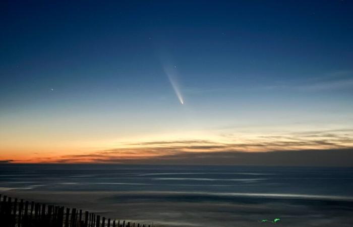 NELLE IMMAGINI. La “cometa del cielo” è passata sulla Gironda e presto ritornerà