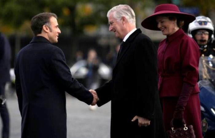 Il re belga Filippo e sua moglie Mathilde iniziano una visita di stato in Francia