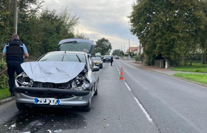 all’uscita di Parthenay, un incidente lascia quattro feriti lievi