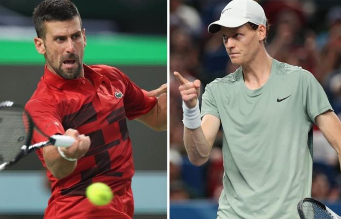 Orario di inizio di Novak Djokovic vs Jannik Sinner: quando sarà la finale del Masters di Shanghai?