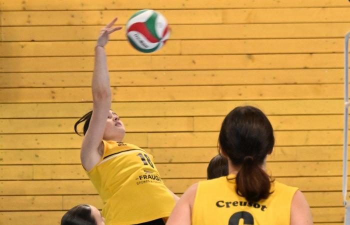 PALLAVOLO: I Séniors du Creusot vincono contro Fontaines lès Dijon, i filels M18 battuti nella Coupe de France