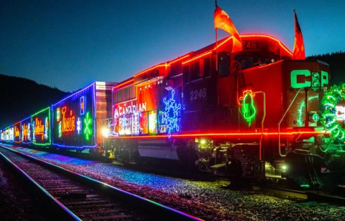 Il famoso Treno di Natale ritorna in Quebec a novembre ed ecco tutte le fermate