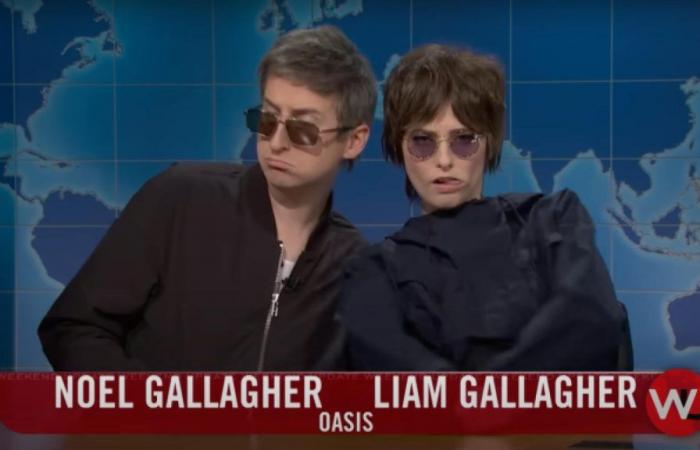 A Liam Gallagher degli Oasis non è piaciuta la scenetta sulla discussione con suo fratello al “Saturday Night Live”