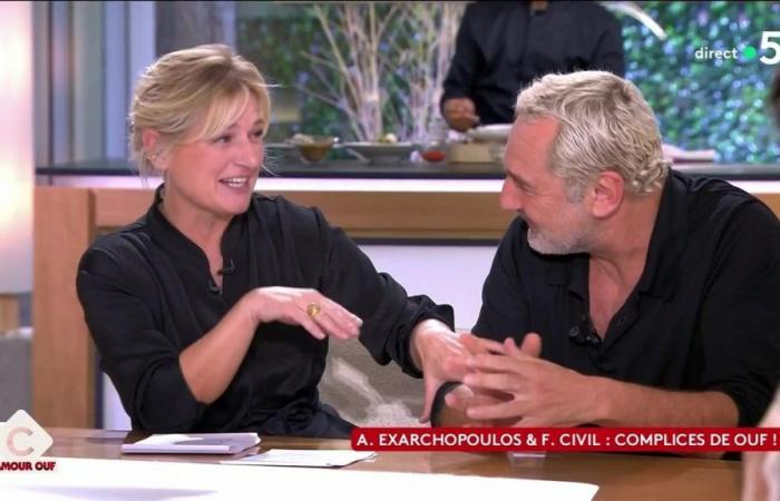 “Non quel biondo disgustoso!” : Anne-Élisabeth Lemoine punto, Gilles Lellouche lo prende per il suo rango