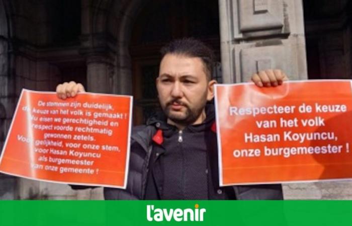 Elezioni comunali 2024 | Il trasferimento al MR di Sait Köse non è avvenuto a Schaerbeek, manifestazione a favore di Hasan Koyuncu